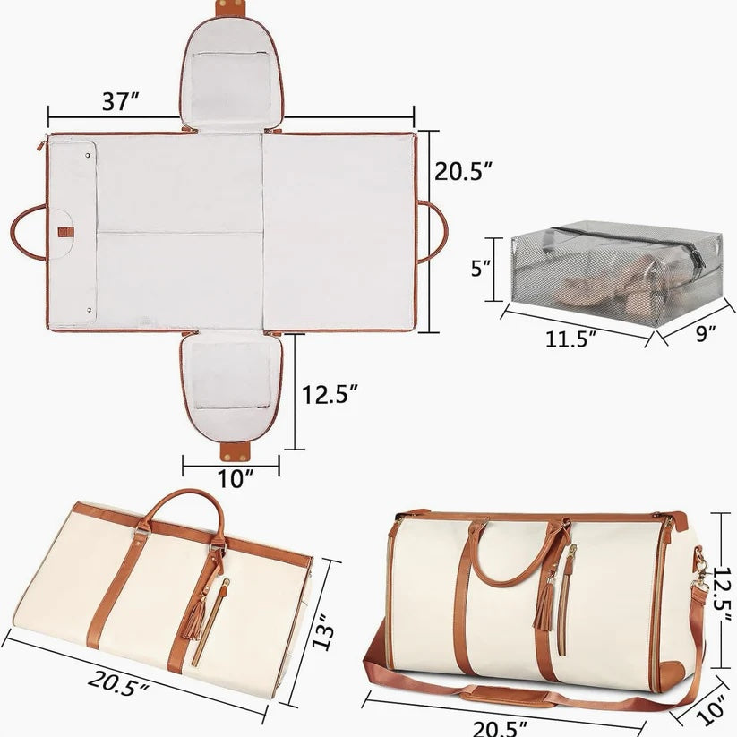 LuxeCarry™ - Foldable Duffle Bag